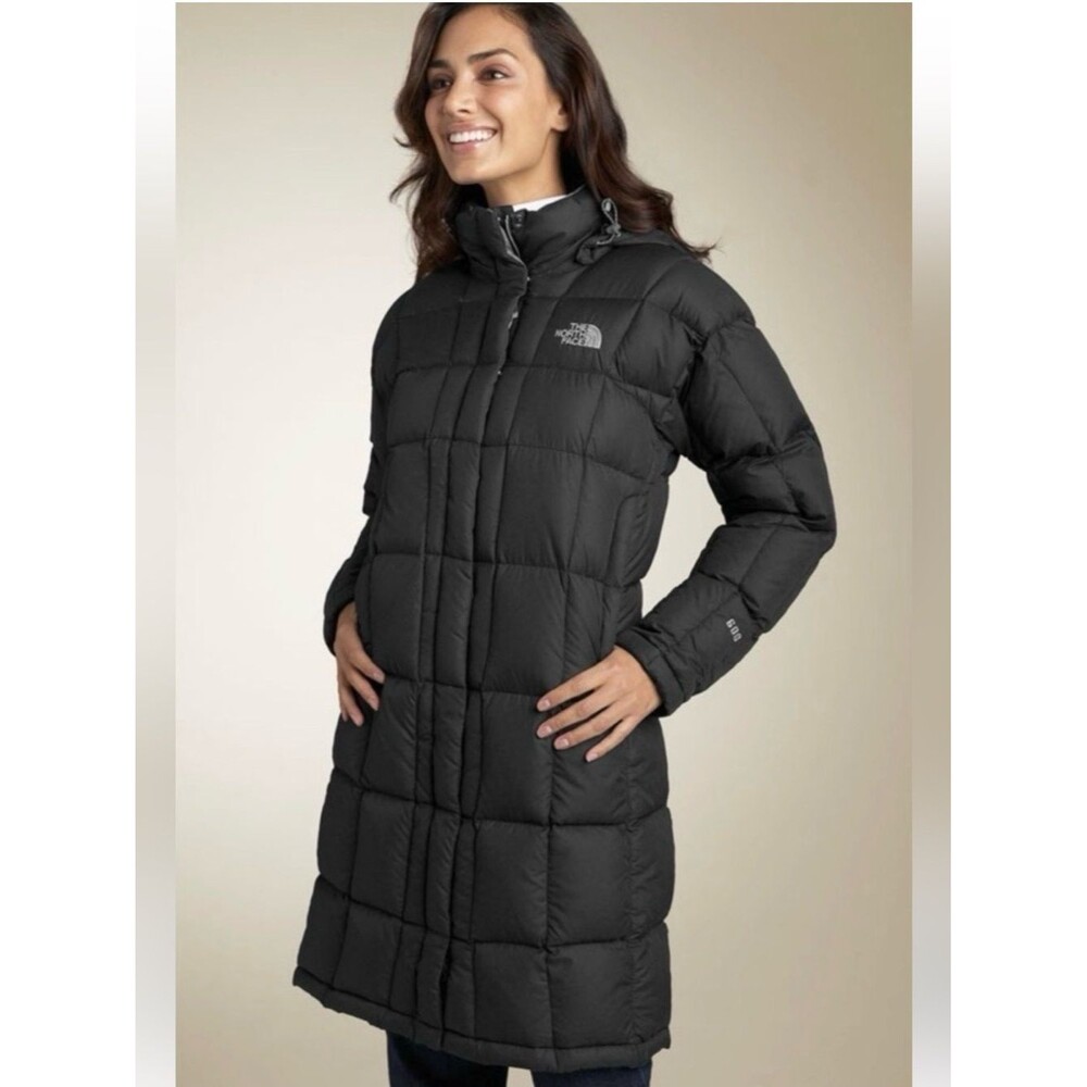 North Face Black 600 Down Metropolis Puffer Parka Jacket (Broken Zipper) Medium